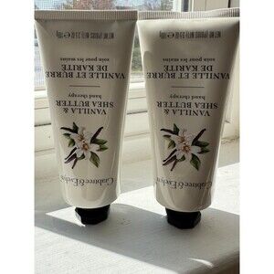 Crabtree Evelyn Vanilla and Shea Butter 2 x 3.5 oz hand cream